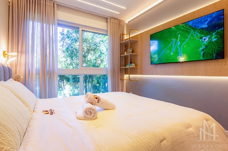 Apartamento 2 quartos mobiliado no Carniel em Gramado: 23ª foto da galeria de imagens do imóvel