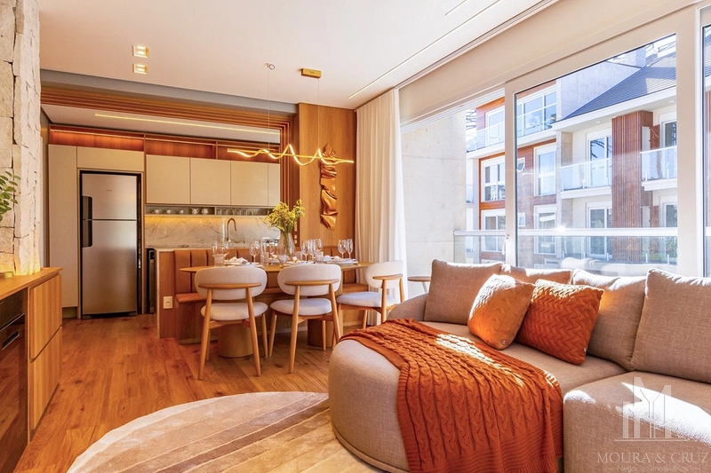 Apartamento 2 quartos mobiliado no Carniel em Gramado: 10ª foto da galeria de imagens do imóvel