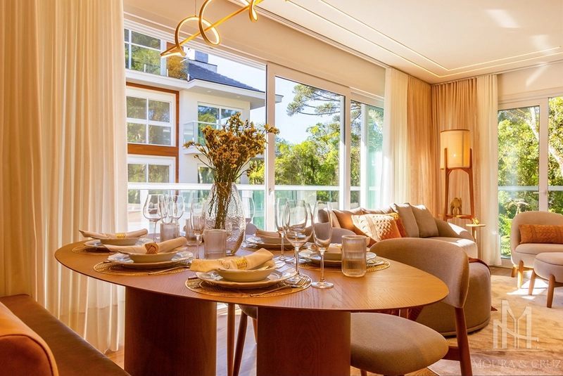 Apartamento 2 quartos mobiliado no Carniel em Gramado: 4ª foto da galeria de imagens do imóvel