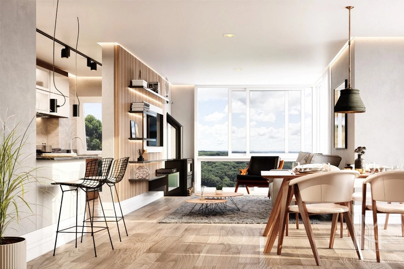 Apartamento 1 quarto no Centro de Gramado: 3ª foto da galeria de imagens do imóvel