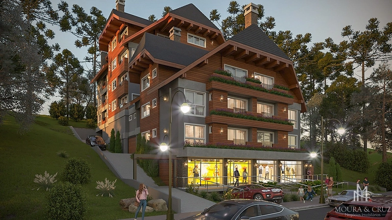 Apartamento 2 quartos no Centro de Gramado: 2ª foto da galeria de imagens do imóvel