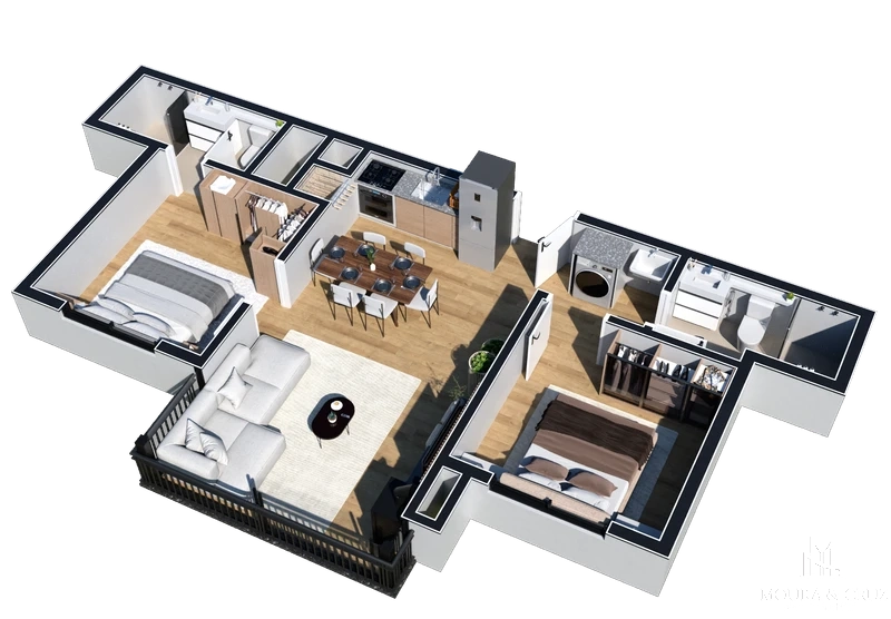 Apartamento 2 quartos no Carniel em Gramado: 13ª foto da galeria de imagens do imóvel
