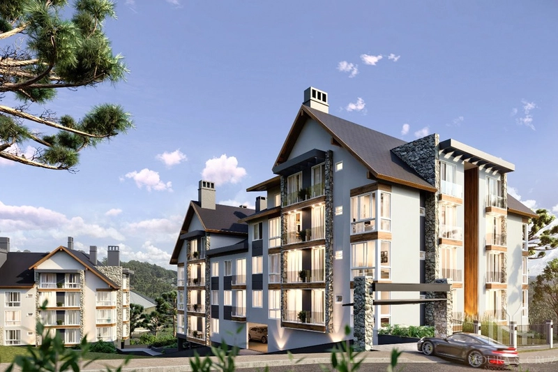 Apartamento 2 quartos no Centro de Gramado: 1ª foto da galeria de imagens do imóvel