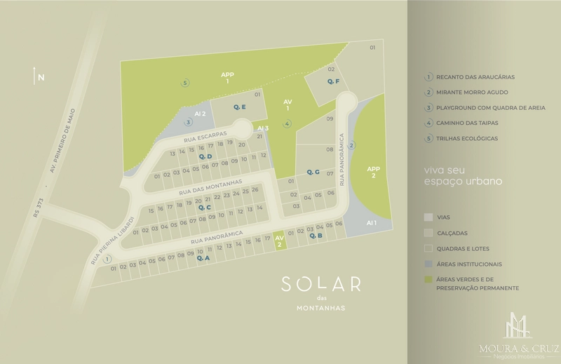 Terreno na Várzea em Gramado: 4ª foto da galeria de imagens do imóvel