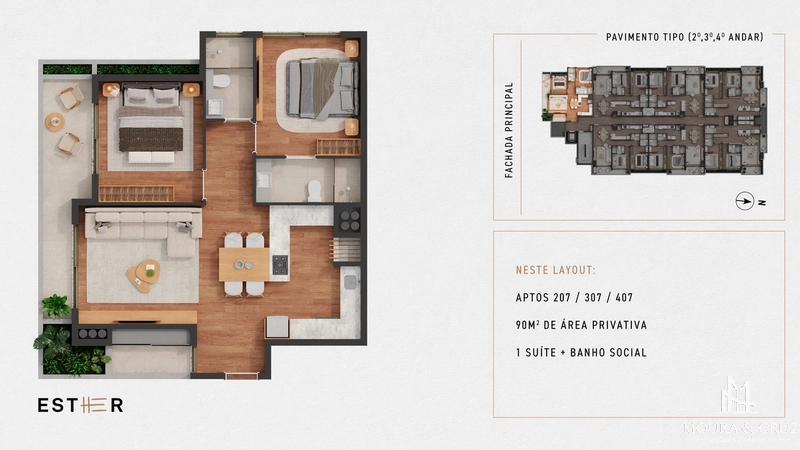 Apartamento 2 quartos no Planalto em Gramado: 16ª foto da galeria de imagens do imóvel