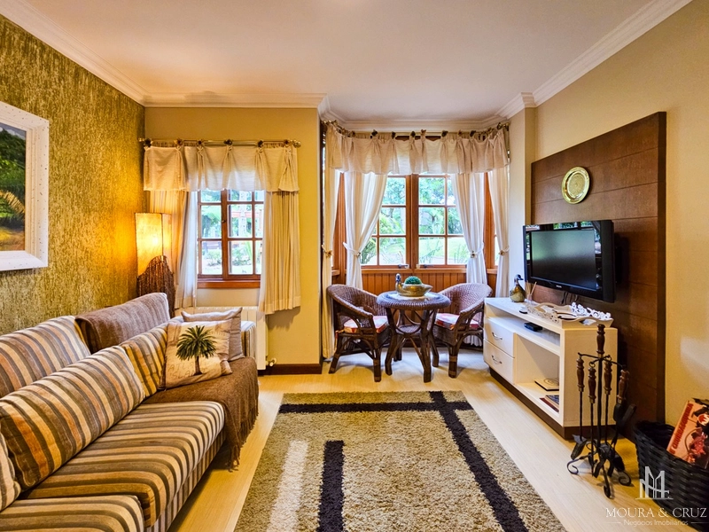 Apartamento 2 quartos mobiliado no Planalto em Gramado: 3ª foto da galeria de imagens do imóvel