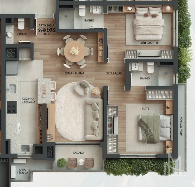 Apartamento 2 quartos no Planalto em Gramado: 22ª foto da galeria de imagens do imóvel