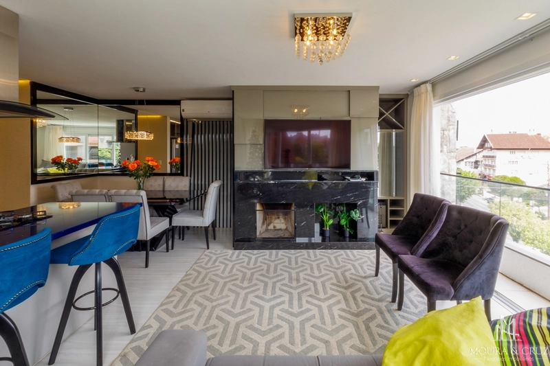 Apartamento 2 quartos mobiliado no Centro de Gramado: 3ª foto da galeria de imagens do imóvel