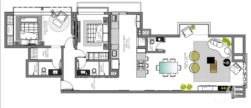 Apartamento cobertura 2 quartos no Centro de Gramado: 16ª foto da galeria de imagens do imóvel