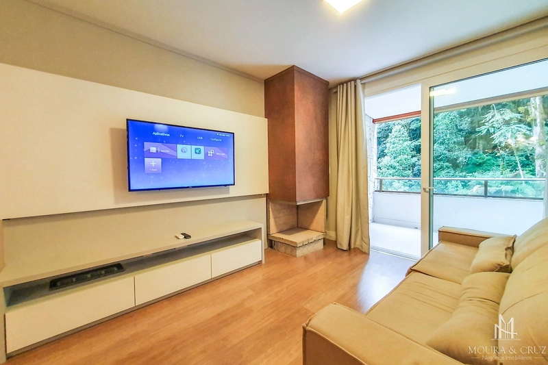 Apartamento 2 quartos mobiliado no Centro de Gramado: 3ª foto da galeria de imagens do imóvel