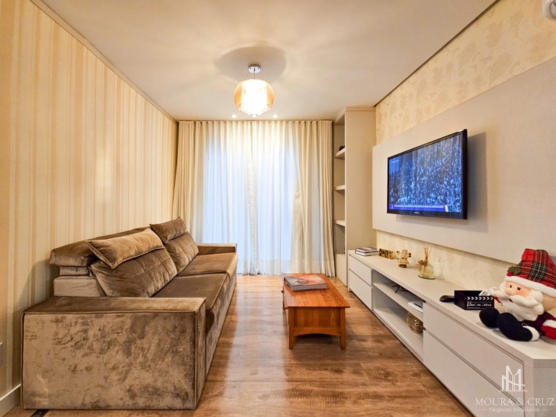 Apartamento 1 quarto mobiliado no centro de Gramado: 1ª foto da galeria de imagens do imóvel