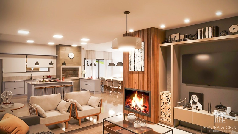 Casa 4 quartos no Condomínio Alphaville Gramado: 3ª foto da galeria de imagens do imóvel