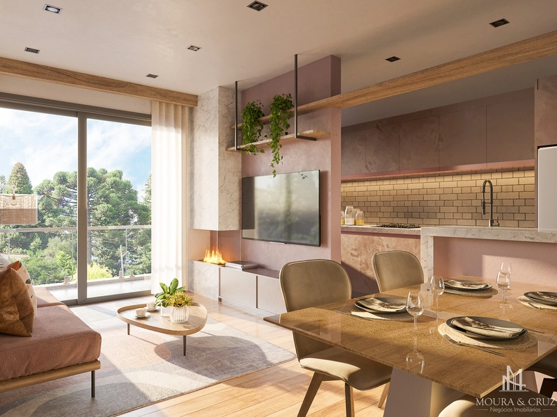 Apartamento 1 quarto no Centro de Canela: 3ª foto da galeria de imagens do imóvel