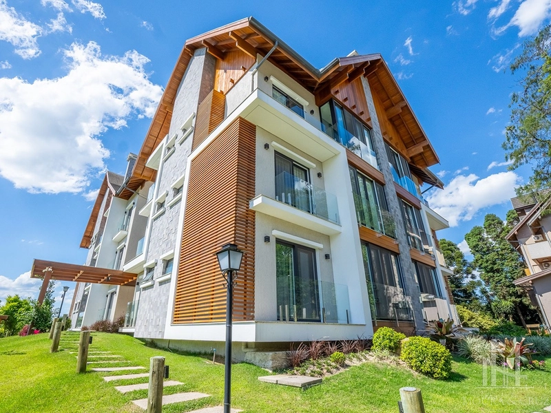 Apartamento mobiliado 2 quartos no Bavária em Gramado: 1ª foto da galeria de imagens do imóvel