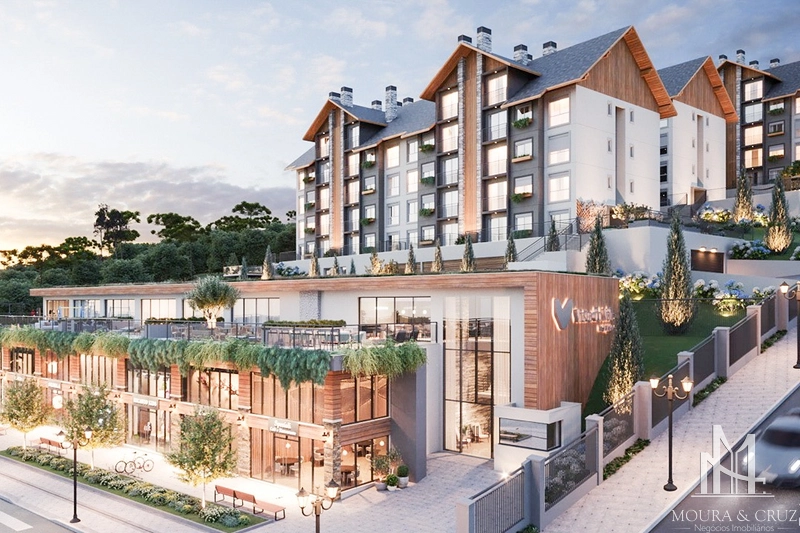 Apartamento 1 quarto no bairro Várzea Grande em Gramado: 3ª foto da galeria de imagens do imóvel