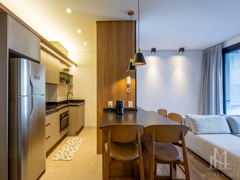 Apartamento 1 quarto no Centro de Gramado: 3ª foto da galeria de imagens do imóvel