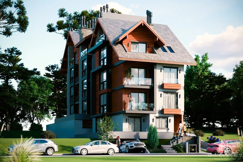 Apartamento Cobertura Duplex 2 quartos em Gramado: 2ª foto da galeria de imagens do imóvel