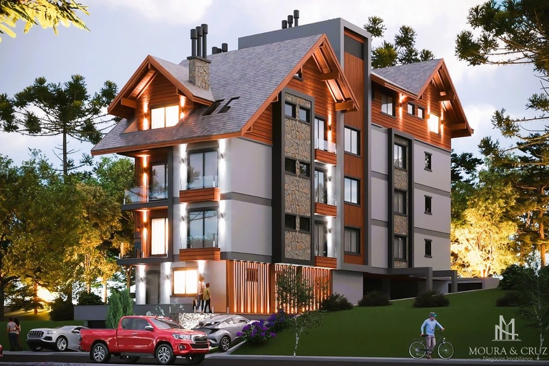 Apartamento Cobertura Duplex 2 quartos em Gramado: 5ª foto da galeria de imagens do imóvel