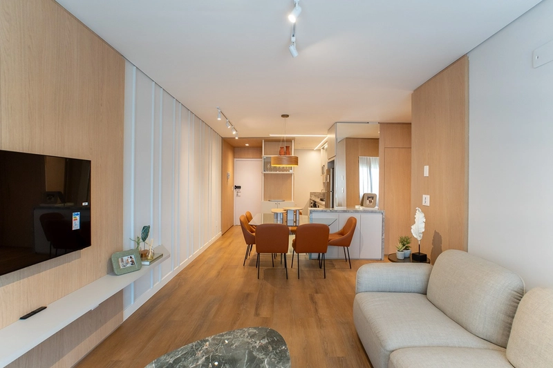 Apartamento 2 quartos mobiliado em Gramado: 4ª foto da galeria de imagens do imóvel