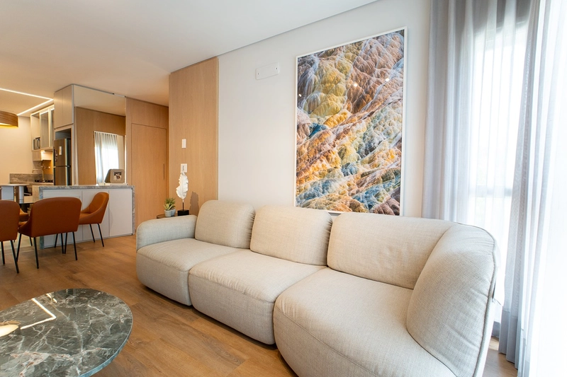 Apartamento 2 quartos mobiliado em Gramado: 5ª foto da galeria de imagens do imóvel