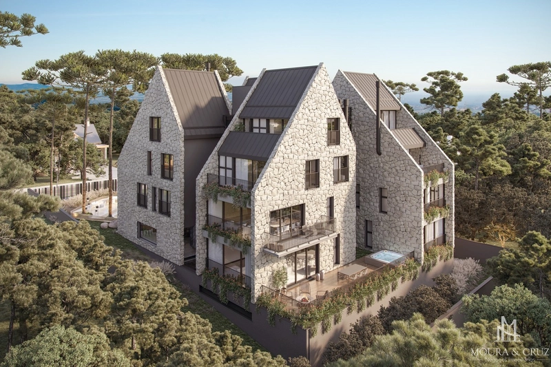 Apartamento 3 quartos no Bavária em Gramado: 5ª foto da galeria de imagens do imóvel