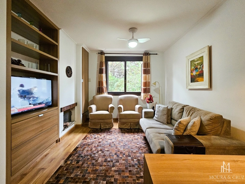 Apartamento 1 quarto mobiliado no Knorr Ville em Gramado: 1ª foto da galeria de imagens do imóvel
