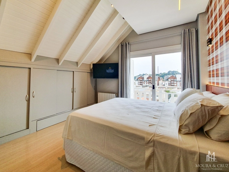 Apartamento cobertura 3 quartos mobiliado no Centro de Gramado: 13ª foto da galeria de imagens do imóvel