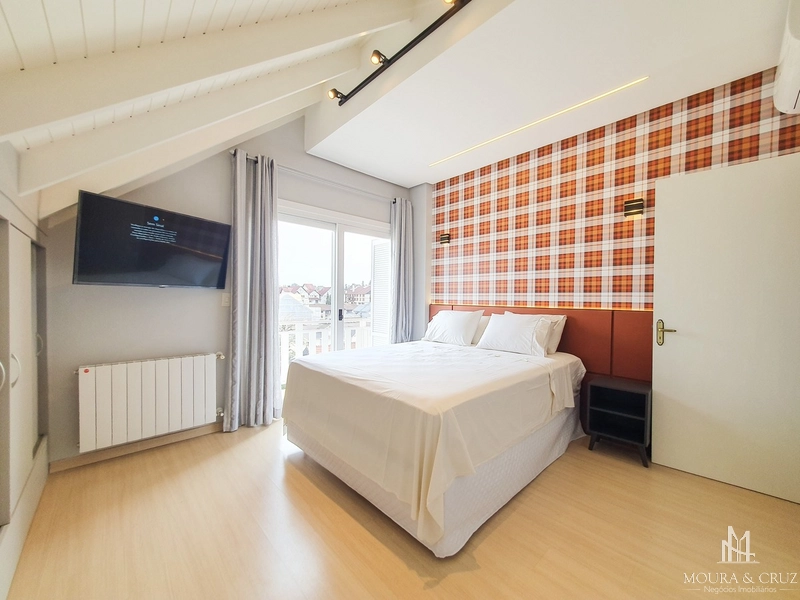 Apartamento cobertura 3 quartos mobiliado no Centro de Gramado: 12ª foto da galeria de imagens do imóvel