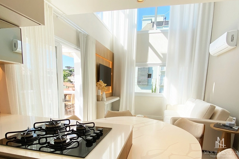 Apartamento Loft mobiliado 1 quarto no Centro de Canela: 4ª foto da galeria de imagens do imóvel