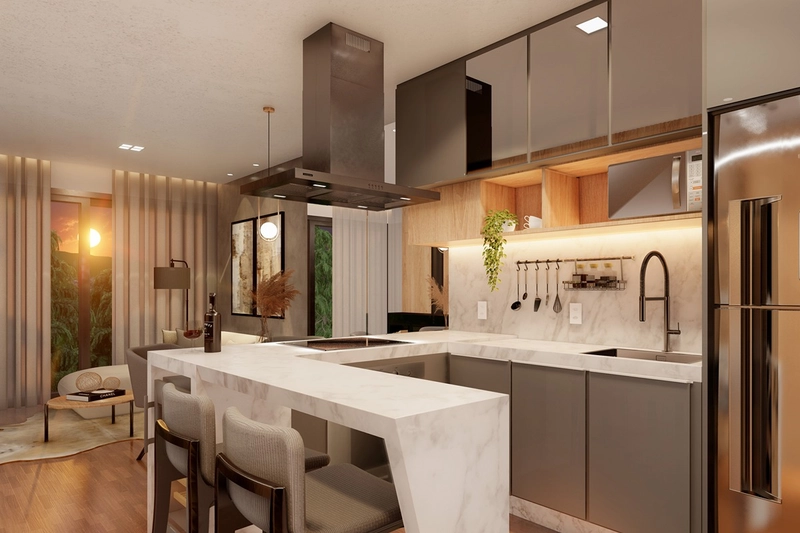 Apartamento 1 quarto no Centro de Canela: 2ª foto da galeria de imagens do imóvel