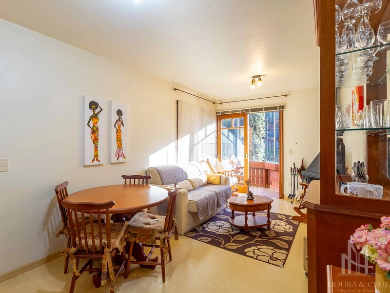 Apartamento 2 quartos mobiliado no bairro Planalto em Gramado: 3ª foto da galeria de imagens do imóvel