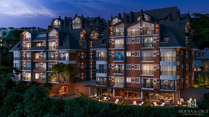 Apartamento com 2 quartos em Gramado: 7ª foto da galeria de imagens do imóvel