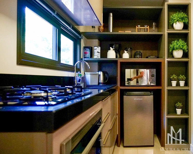 Apartamento mobiliado com 2 quartos em Gramado: 11ª foto da galeria de imagens do imóvel