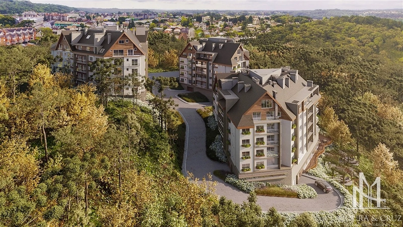 Apartamento Cobertura duplex com 4 quartos em Gramado: 4ª foto da galeria de imagens do imóvel