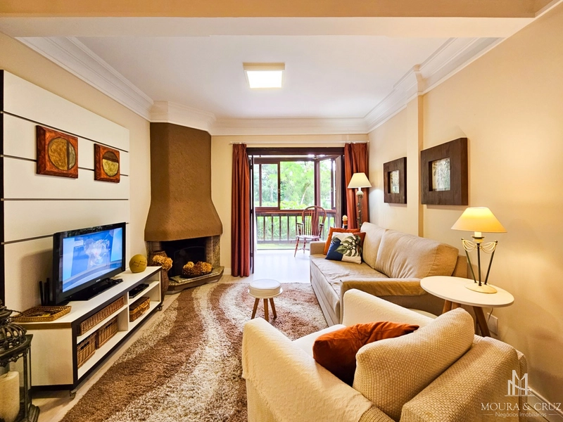 Apartamento 1 quarto mobiliado no Planalto em Gramado: 2ª foto da galeria de imagens do imóvel