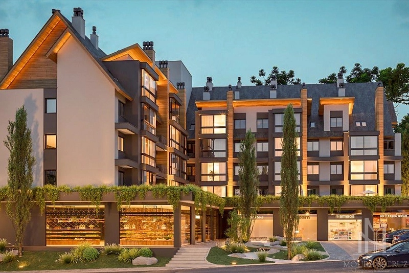 Apartamento 2 quartos em Gramado: 2ª foto da galeria de imagens do imóvel