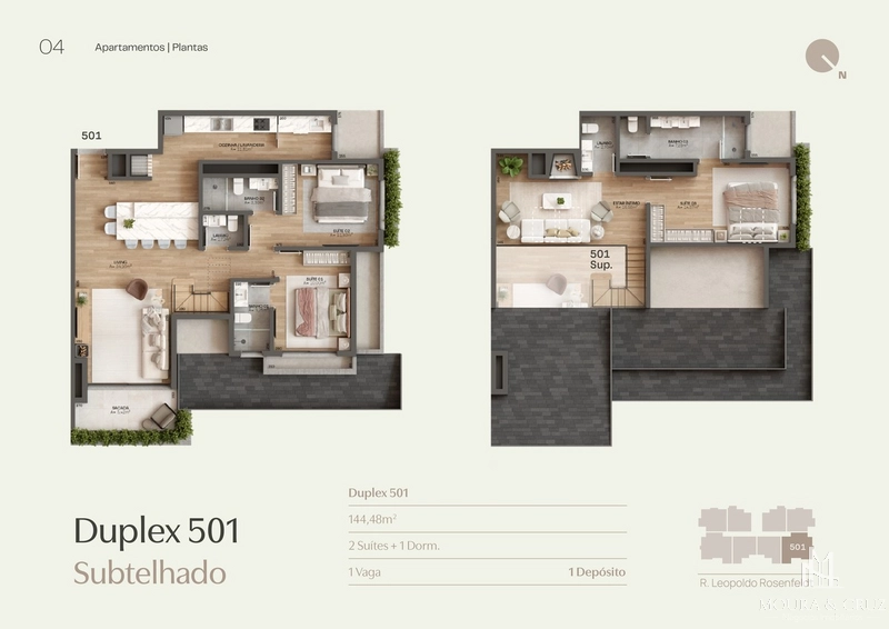 Apartamento Cobertura Duplex 3 quartos no Planalto em Gramado: 14ª foto da galeria de imagens do imóvel