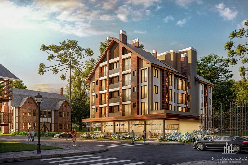 Apartamento Cobertura 2 quartos em Gramado: 2ª foto da galeria de imagens do imóvel