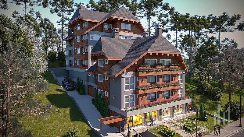 Apartamento 2 quartos no Centro de Gramado: 12ª foto da galeria de imagens do imóvel