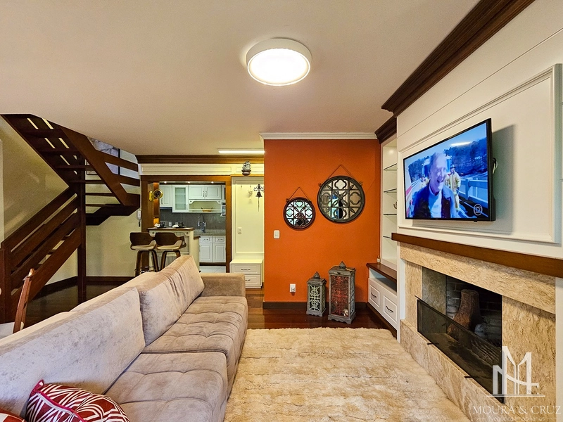 Apartamento Duplex 3 quartos mobiliado no Planalto em Gramado: 3ª foto da galeria de imagens do imóvel