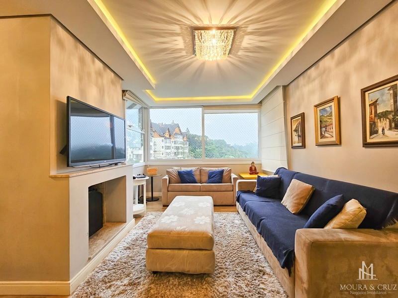 Apartamento 2 quartos mobiliado no Centro de Gramado: 1ª foto da galeria de imagens do imóvel