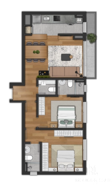 Apartamento 1 quarto no Centro de Canela: 16ª foto da galeria de imagens do imóvel