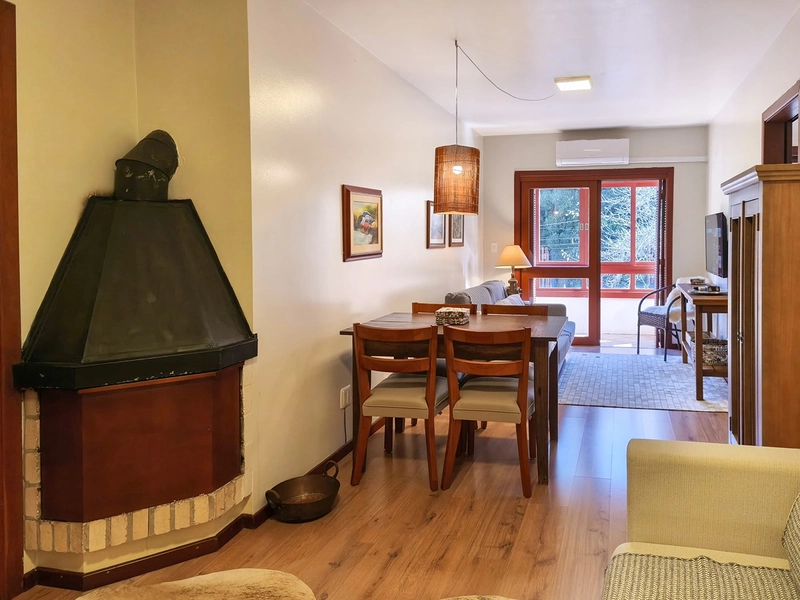 Apartamento 2 quartos no Centro de Gramado: 2ª foto da galeria de imagens do imóvel