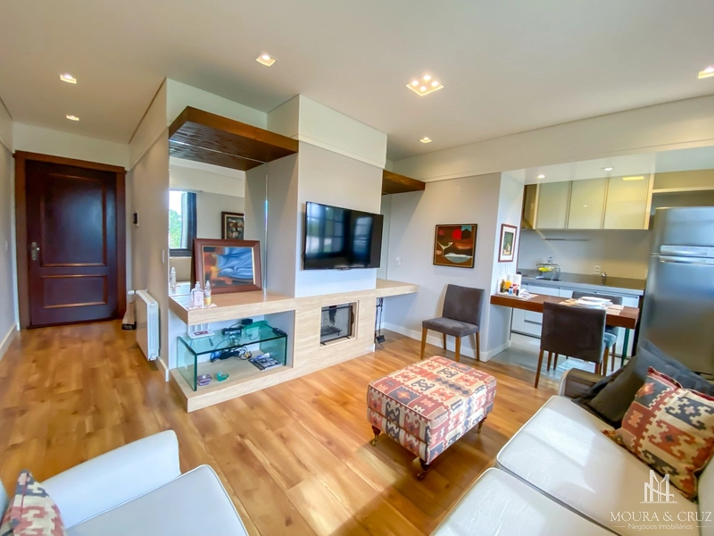 Apartamento 2 quartos mobiliado no Knorr Ville em Gramado: 2ª foto da galeria de imagens do imóvel