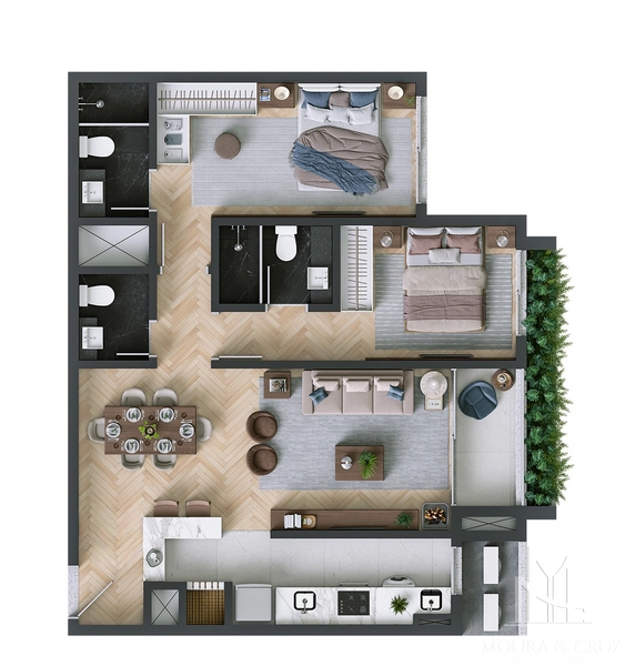 Apartamento 2 quartos no Centro de Canela: 18ª foto da galeria de imagens do imóvel