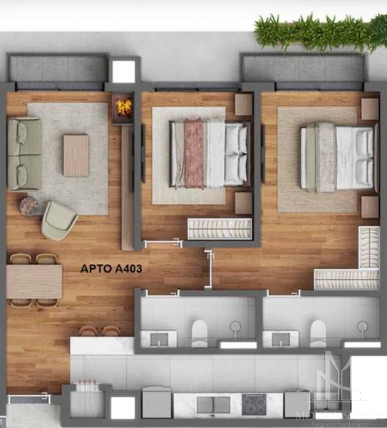 Apartamento 2 quartos no Centro de Canela: 14ª foto da galeria de imagens do imóvel