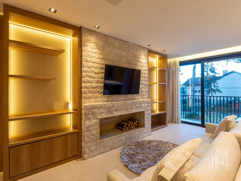 Apartamento mobiliado 2 quartos no Planalto em Gramado: 3ª foto da galeria de imagens do imóvel