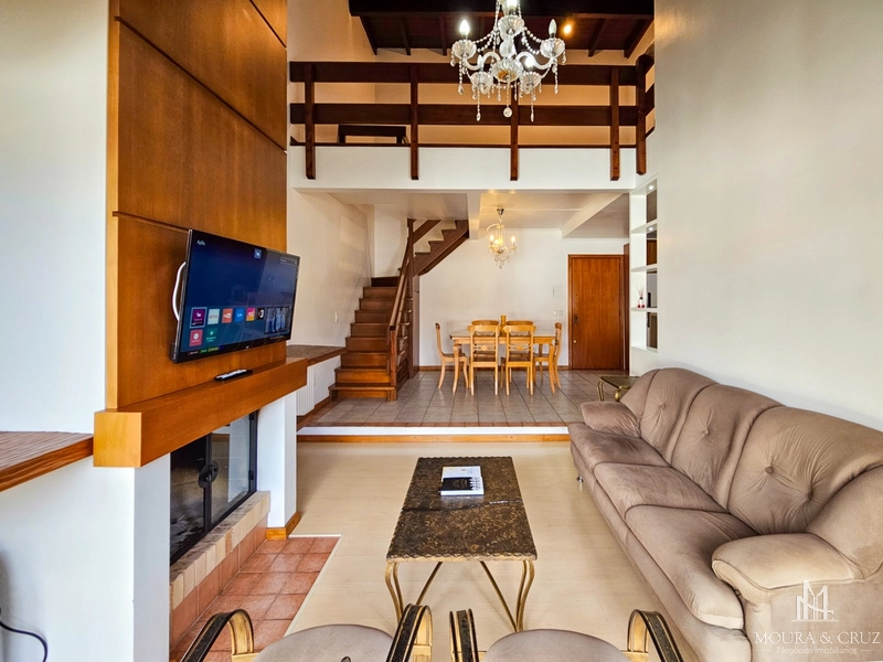 Apartamento duplex 3 quartos no Bavária em Gramado: 4ª foto da galeria de imagens do imóvel