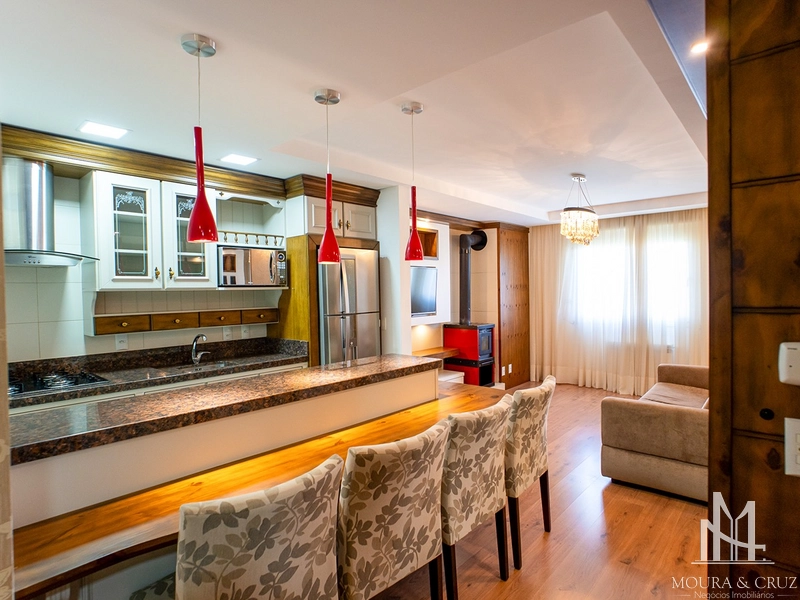 Apartamento 2 quartos mobiliado em Gramado: 2ª foto da galeria de imagens do imóvel