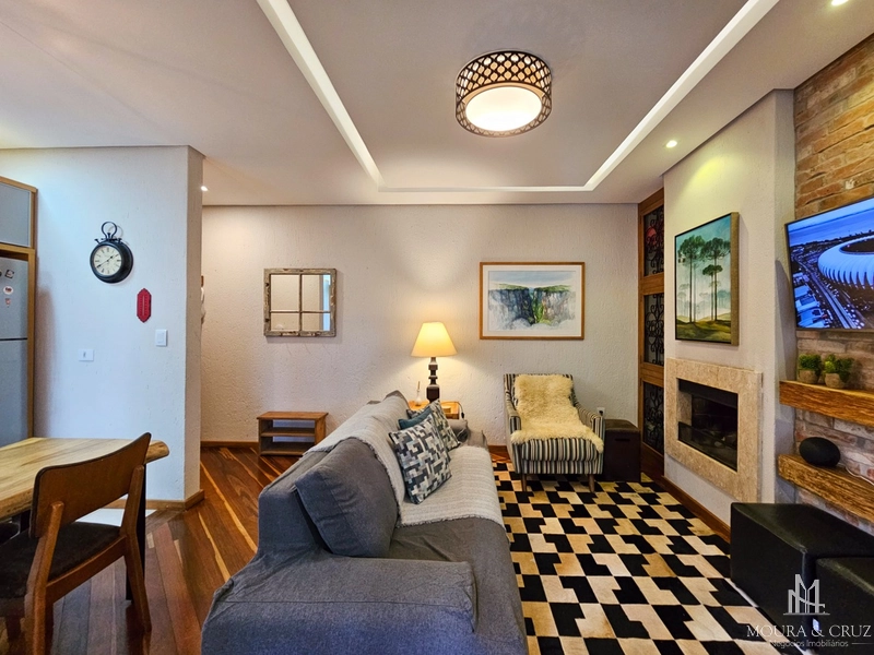 Apartamento 2 quartos mobiliado no Planalto em Gramado: 2ª foto da galeria de imagens do imóvel